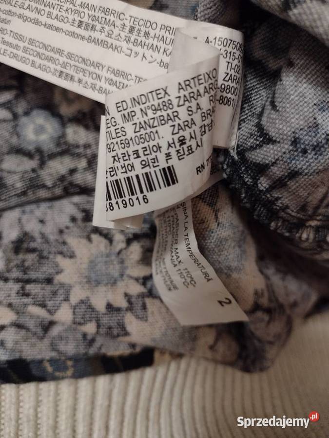 34XS ZARA Ekskluzywna sukienka z Madrytu NOWA małopolskie Kraków sprzedam