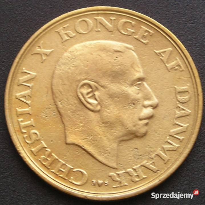 DANIA 1 KORONA 1942 KRÓL CHRISTIAN X