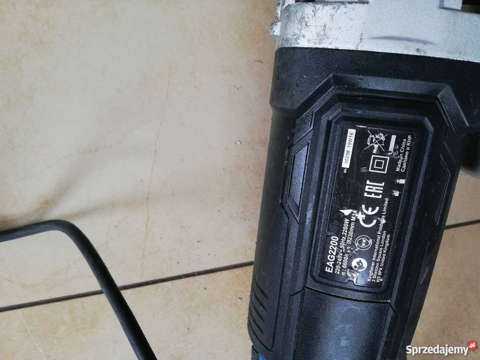 Szlifierka kątowa Erbauer 230 mm 2200 W zachodniopomorskie Szczecin
