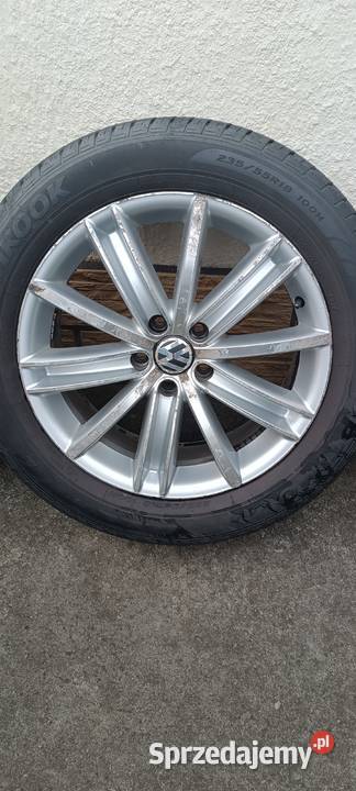 ALUFELGI Z OPONAMI KOŁA KOMPLETNE VW 18 5112 pomorskie Rumia
