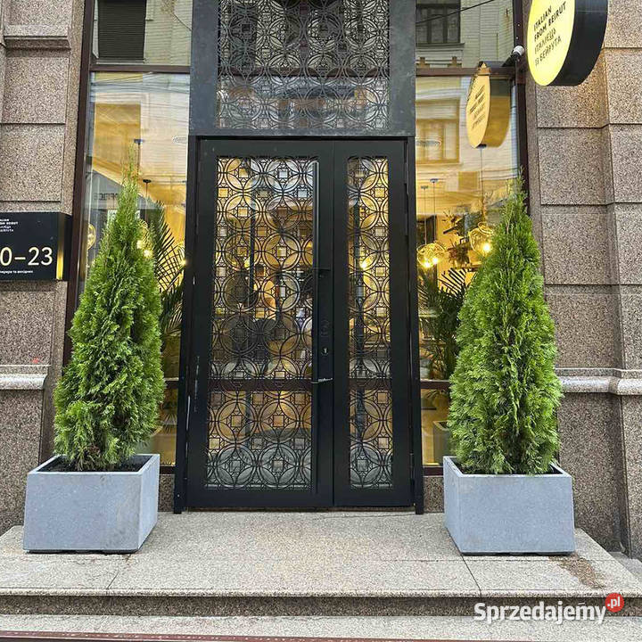 Forma do betonu doniczki na kwiatyfontanny Warszawiaki