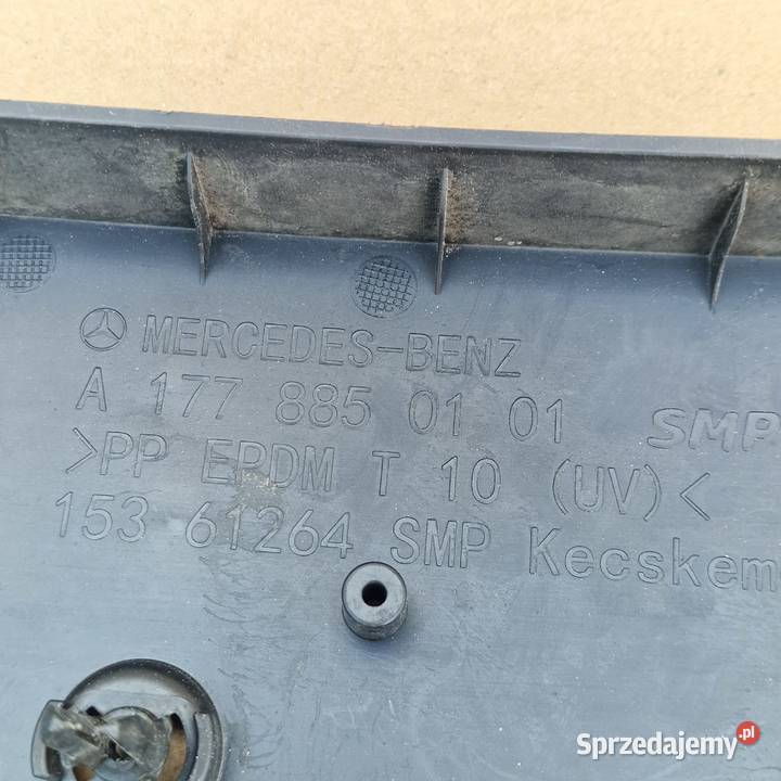 MERCEDES BENZ AKLASA W177 AMG RAMKA POD TABLICĘ lubuskie Bieleń sprzedam