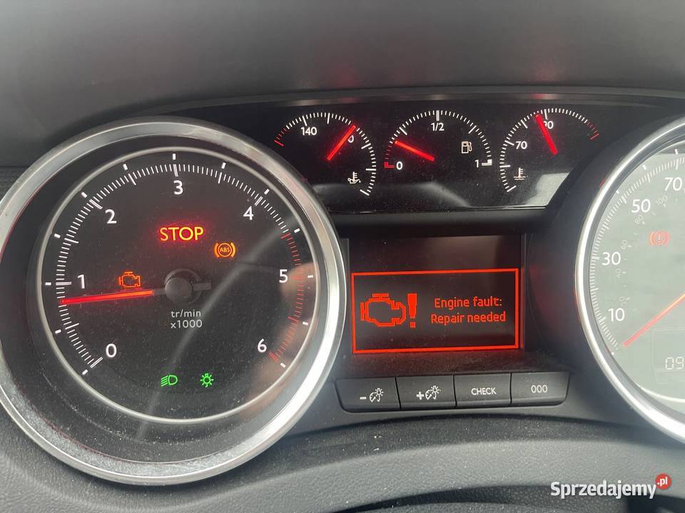 Peugeot 508 licznik naprawa wymiana silniczek usługi moto