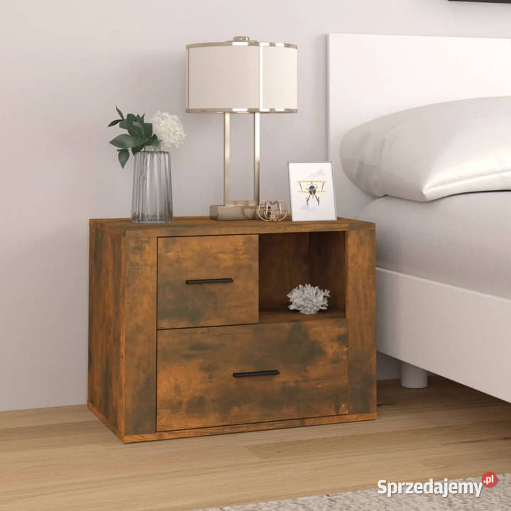 Szafka nocna przydymiony dąb 60x36x45 WM816741 Warszawa sprzedam