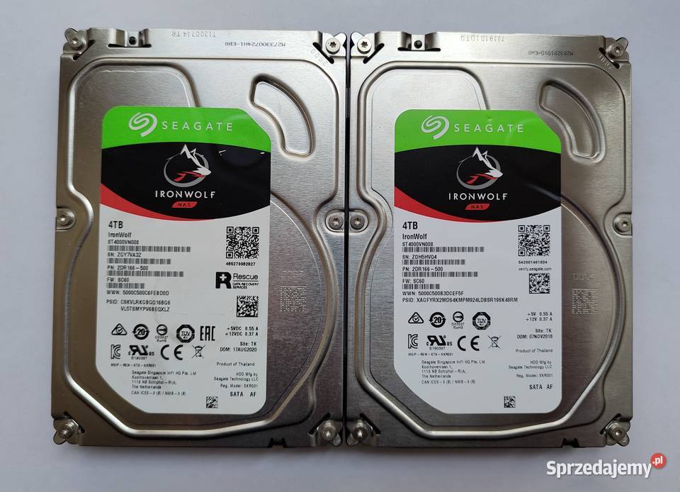 Dysk IronWolf Seagate 4TB Cieszyn