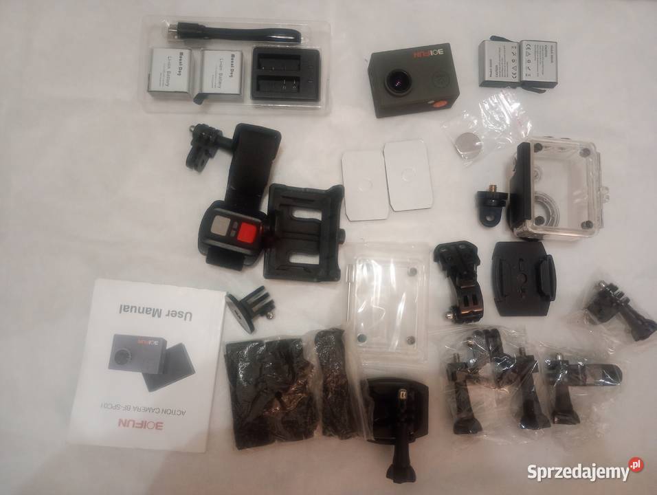 Action Camera Boifun z dodatkowymi bateriami Elektronika pomorskie Starogard Gdański