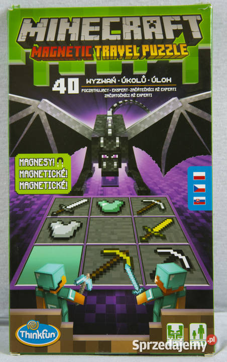 Minecraft Magnetic Travel Puzzle Gdańsk