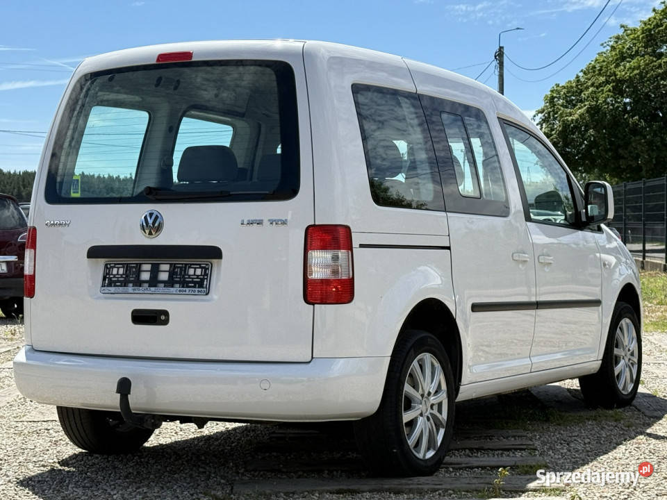 Volkswagen Caddy LIFEklimatroniksuper stan III Dąbrowa