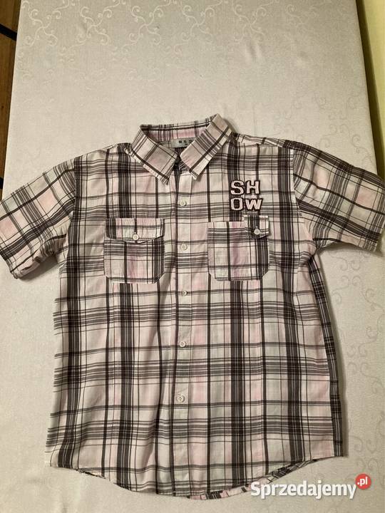 Koszula z krótkimi rękawami modna MB 21 Fashion Moda i Styl Czerwionka-Leszczyny sprzedam