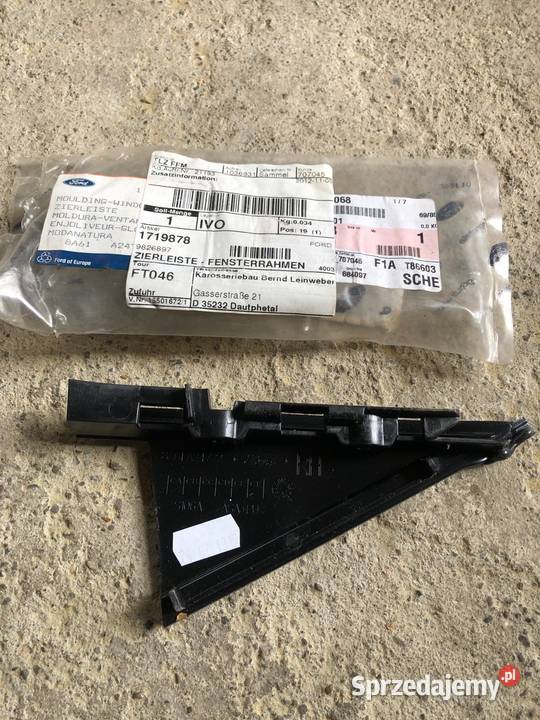 LISTWA SZYBY DRZWI TYLNYCH PRAWYCH FIESTA 1112
