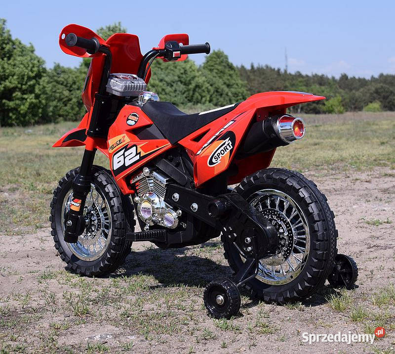 Autko motorek MOTOR CROSS FORCE II na akumulator śląskie