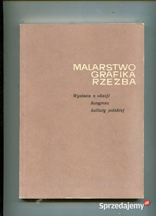 Malarstwo Grafika Rzeźba Wystawa z okazji Rok wydania 1966 Pozostałe Szczecin sprzedam