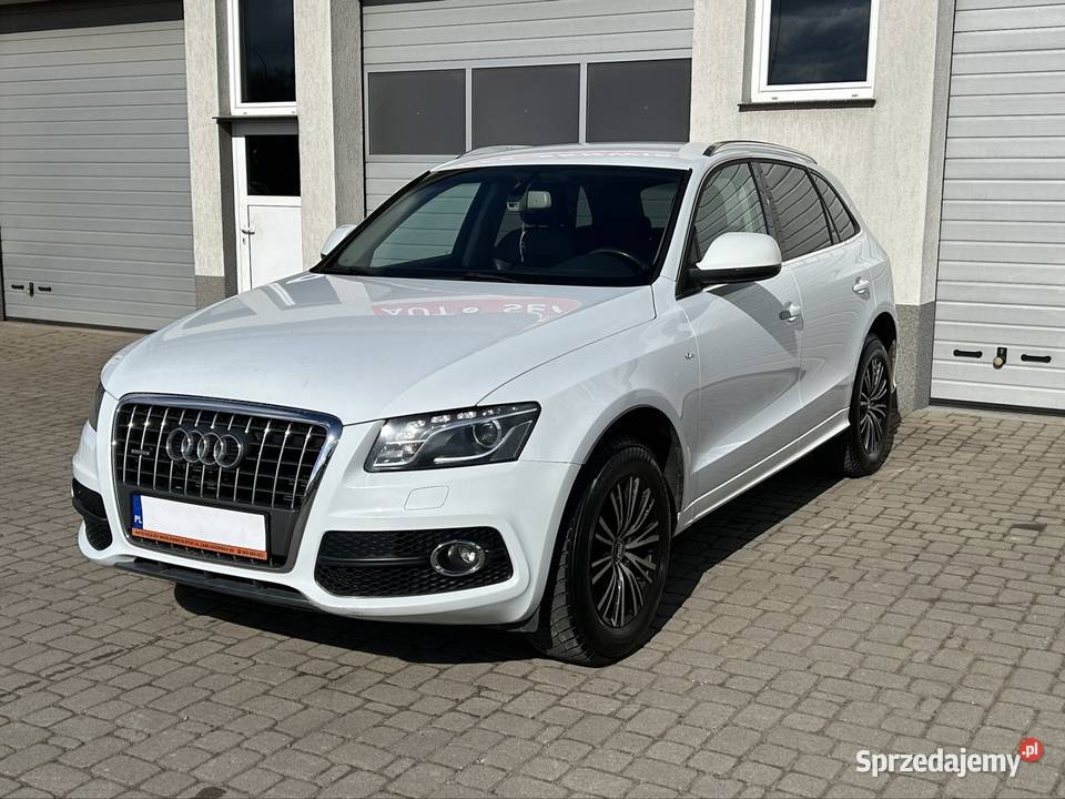 AUDI Q5 20TDI 170 STRONIC QUATTRO SLINE LED 4x4 nieuszkodzony Białystok