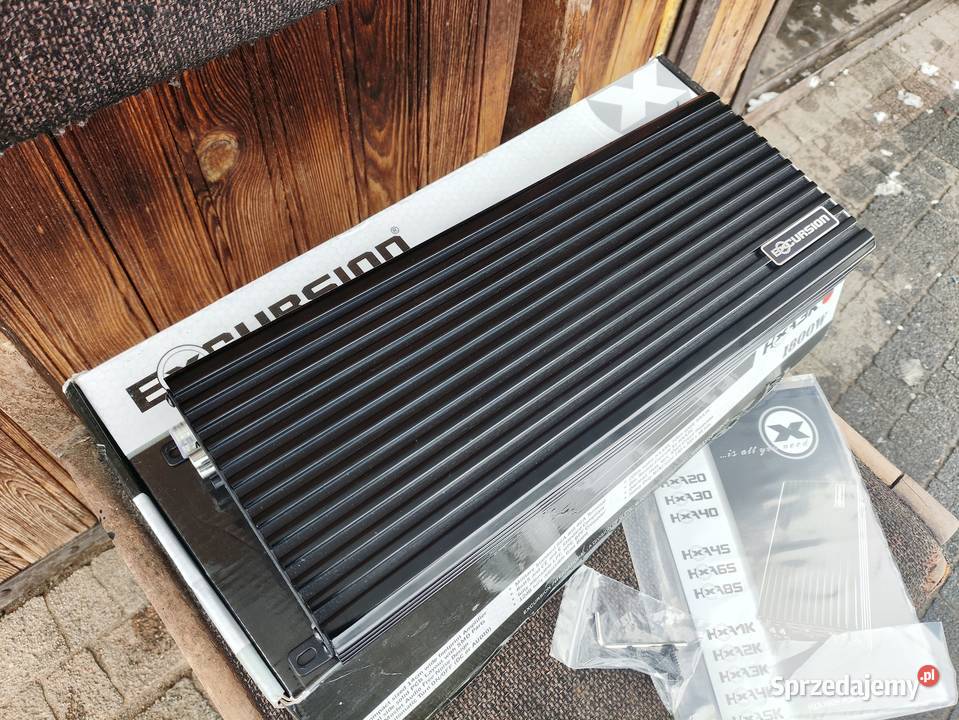 Wzmacniacz samochodowy 1 kanałowy monoblok Niegowonice