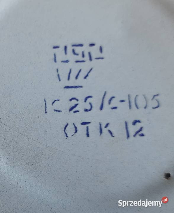 Stary emaliowany czajnik z królikiem Morąg sprzedam