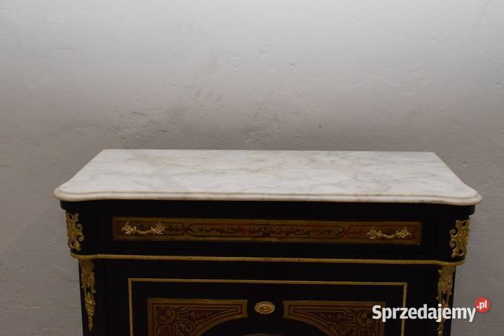 Komoda Boulle Kredens Blat Marmur Szafa Drewno Kraków sprzedam
