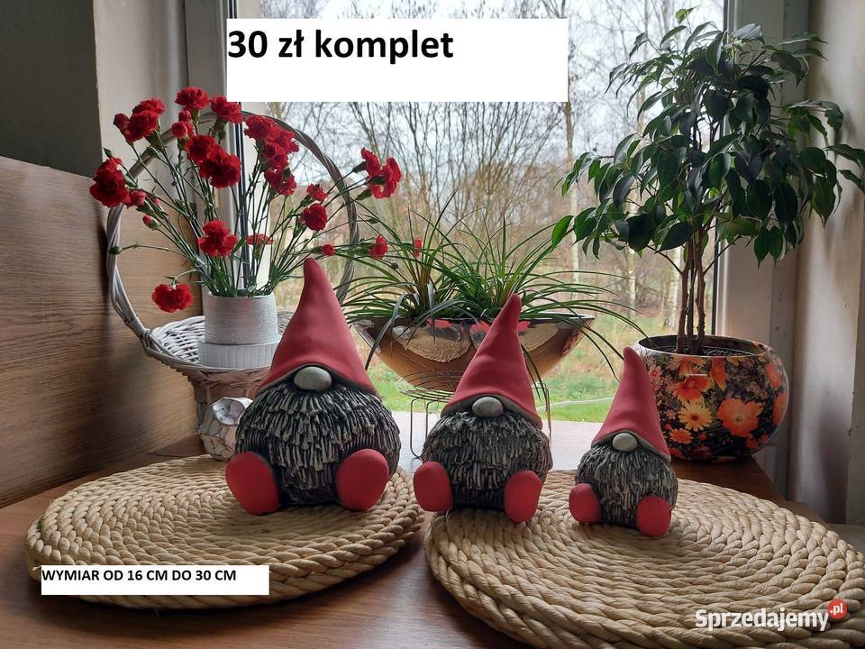 Skrzat ogrodowy latarnik krasnal ogrodowy ozdoba Bytom sprzedam