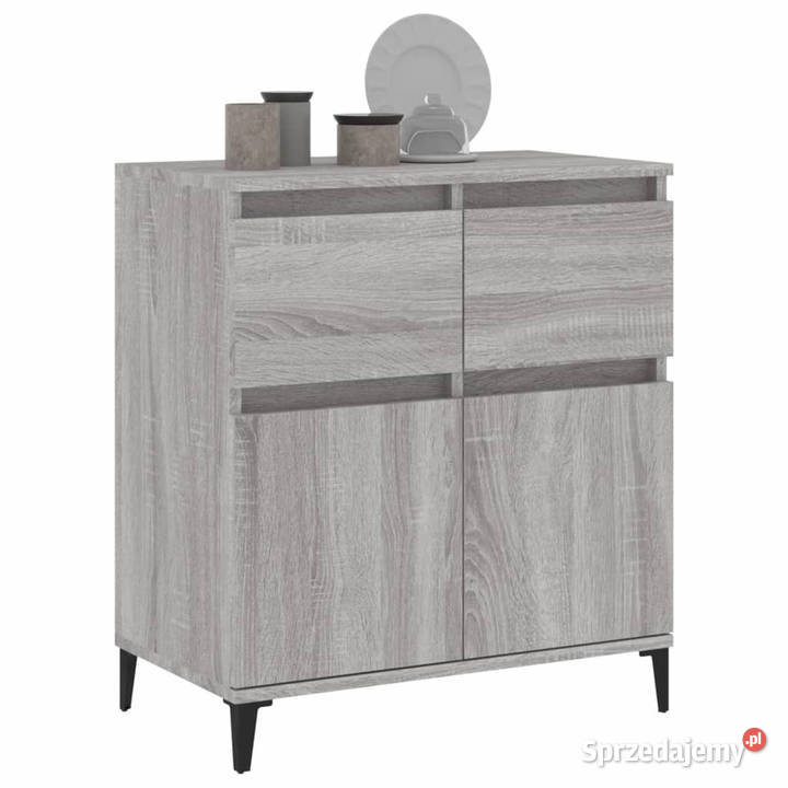 Komoda szary dąb sonoma 60x35x70 materiał Warszawa