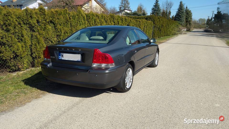Volvo S60 24 Benz140 Salon 81 5cylindrów Automat 81000km Sochaczew