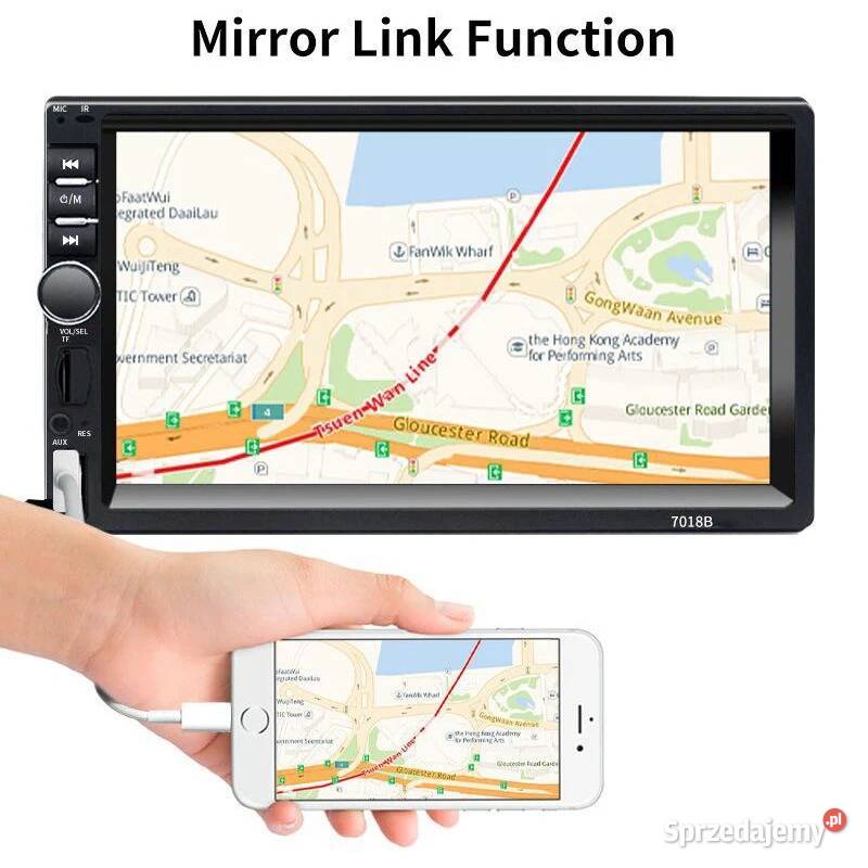 Radio samochodowe 2din 7 Odtwarzacz MP5 Nawigacje GPS Nawigacje GPS Warszawa