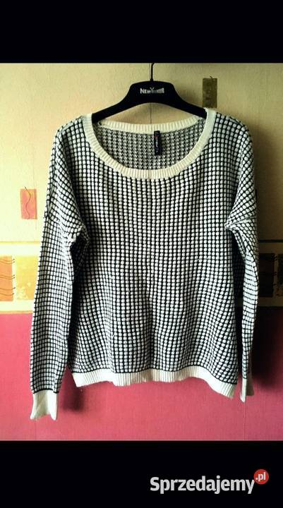 YORKER nowy miły ciepły miękki Sweter z Wełną wielkopolskie Leszno