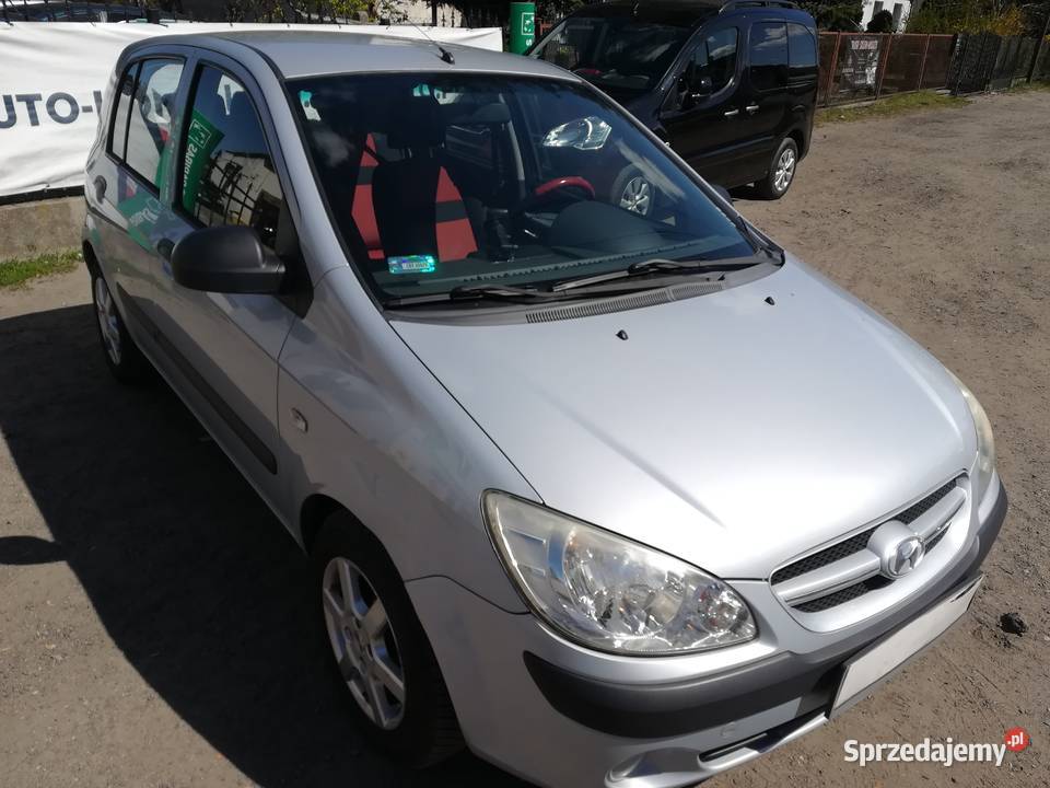 HYUNDAI GETZ 11i 20089rej 5drzwi 85tkm przebieg benzyna Bydgoszcz