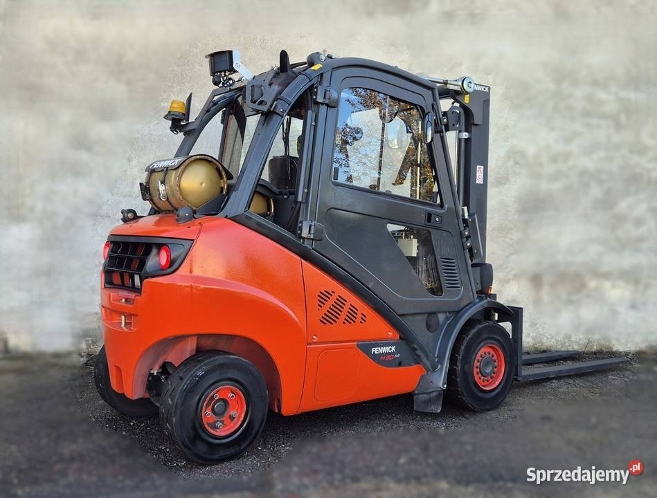 Wózek widłowy Linde H30 wolny skok KABINA 4 Linde