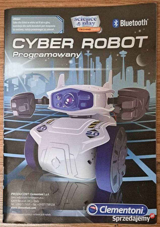 Cyber Robot firmy Clementoni programowalny Zielona Góra