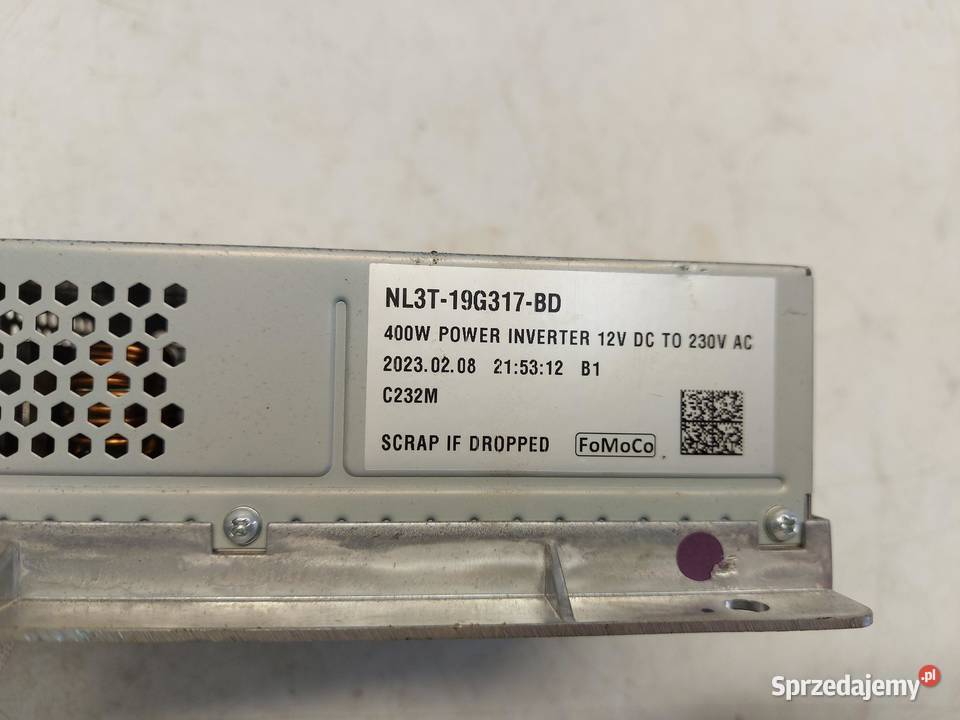 Ford Ranger VI 6 2024r KONWERTER MODUŁ ŁADOWANIA