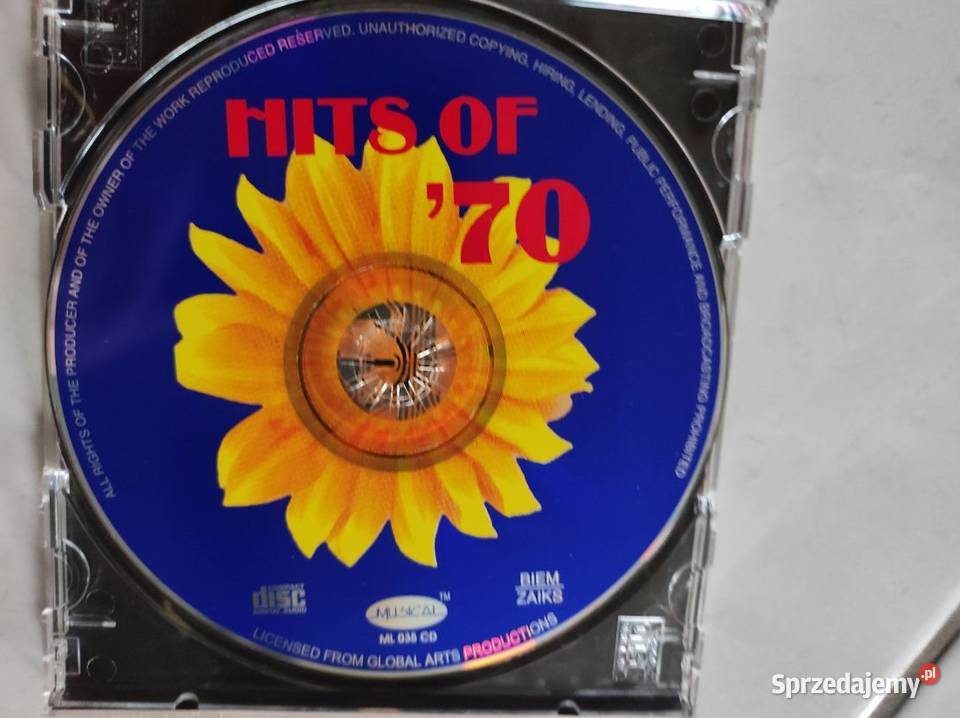 Hits of 70 muzyka lat siedemdziesiątych unikat świętokrzyskie Kielce