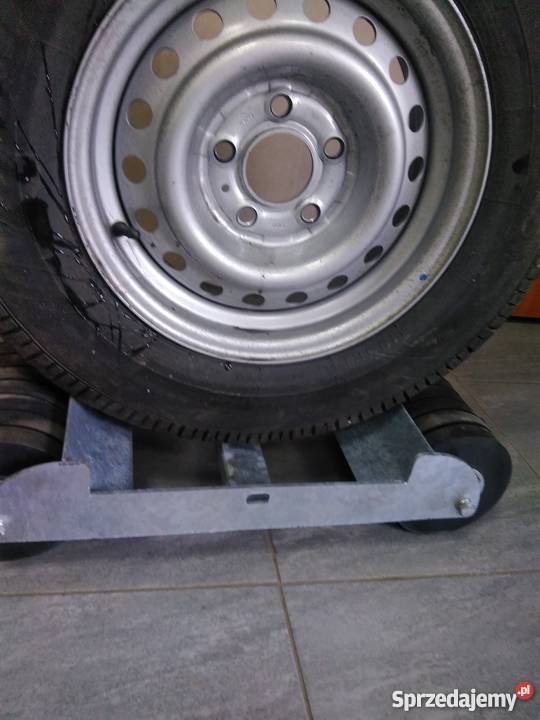 Rolka samochodowa wózek laweta pełny VAT Środa Wielkopolska