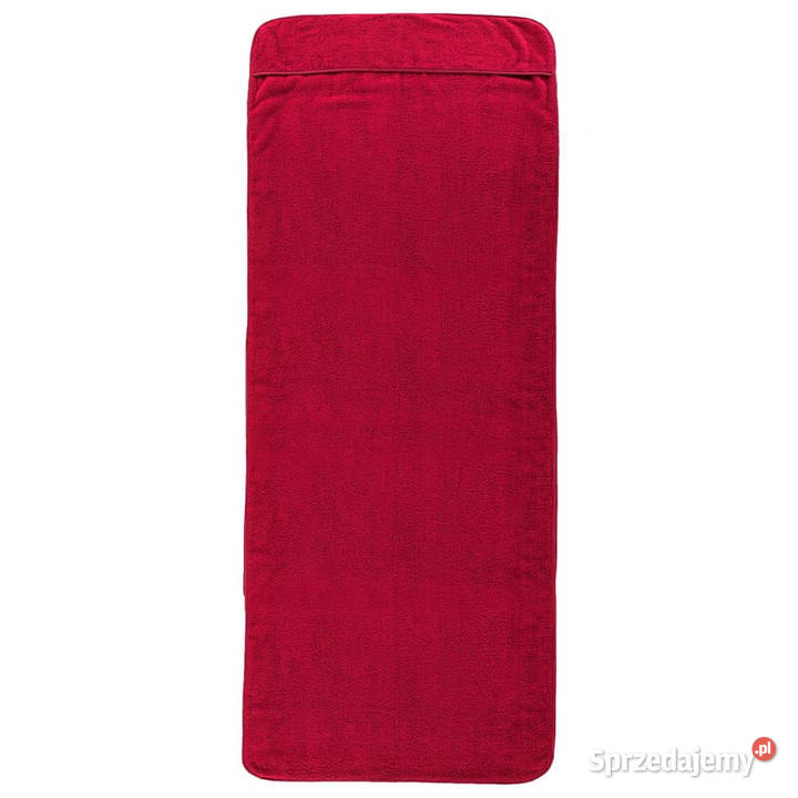 Ręczniki plażowe 2 bordowe 75x200 tkanina 400 gm Warszawa sprzedam