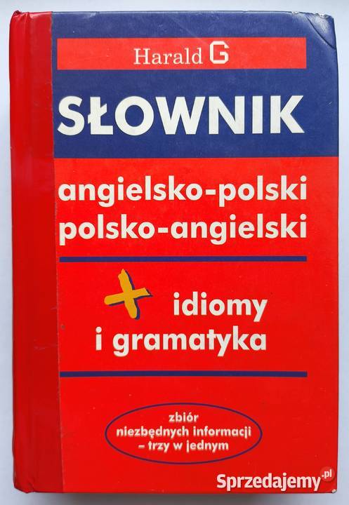 Słownik angielskopolski polskoangielski idiomy i