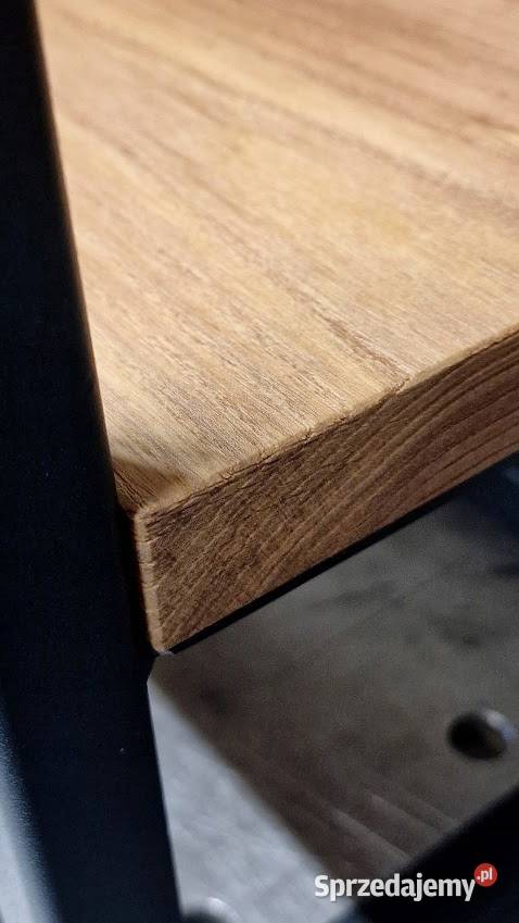 półka wisząca Dębowa dąb loft naturalne drewno Bartoszyce