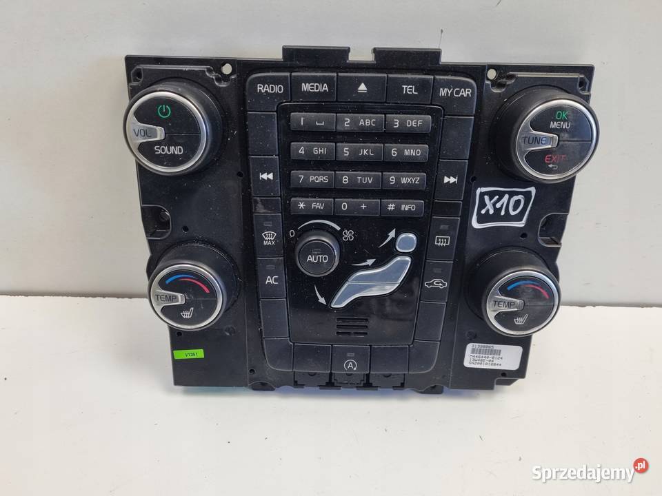 PANEL KLIMATYZACJI Volvo S60 II V60 I XC60 I osobowe Chełm