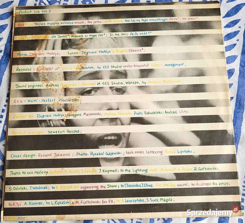 Perfect Live April 11987 Vol 2 płyta winylowa w