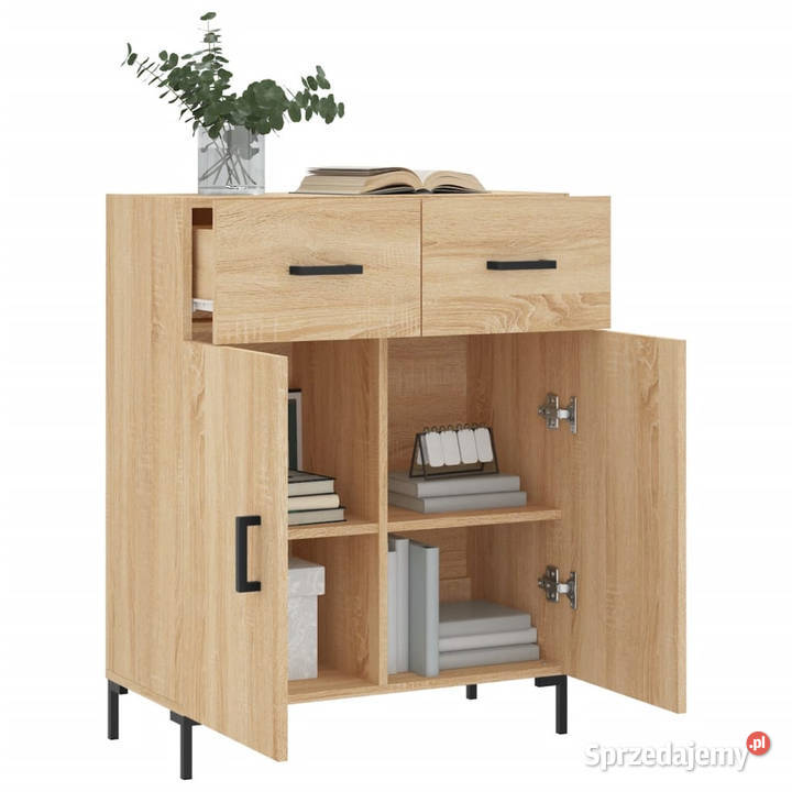 Szafka dąb sonoma 695x34x90 materiał Warszawa