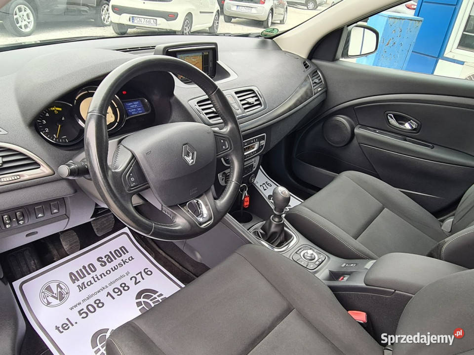 Renault Megane Navi 2xPDC Grzane Fotele światła przeciwmgielne Wągrowiec