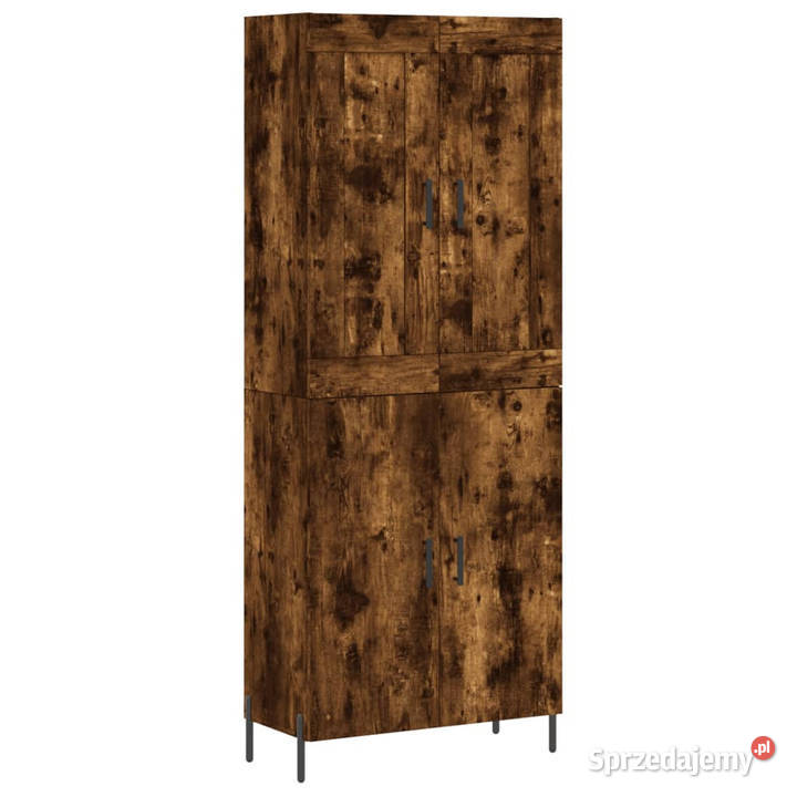 Witrynka przydymiony dąb 695x34x180 materiał Warszawa