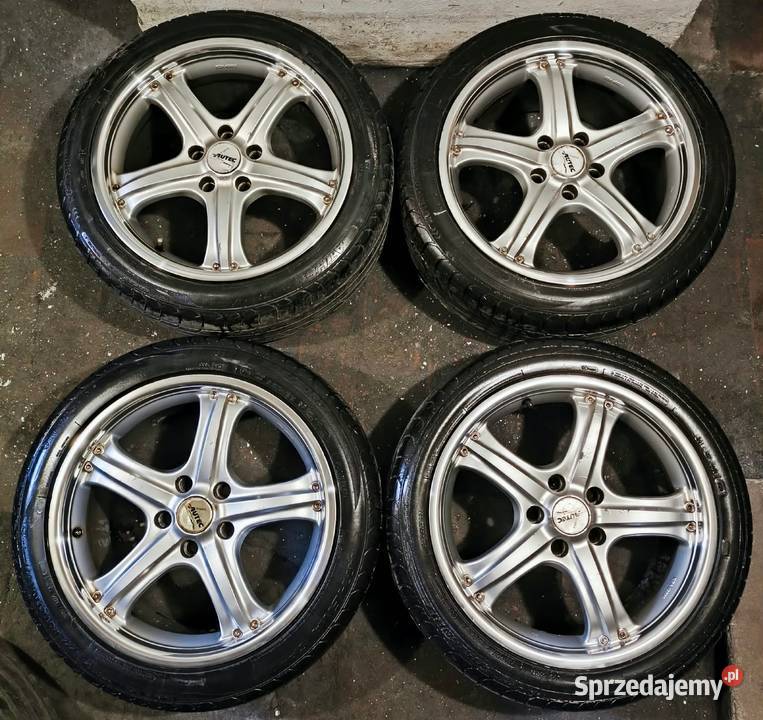 Autec Stratos 17 8J 5x112 polerowane ranty opony opolskie