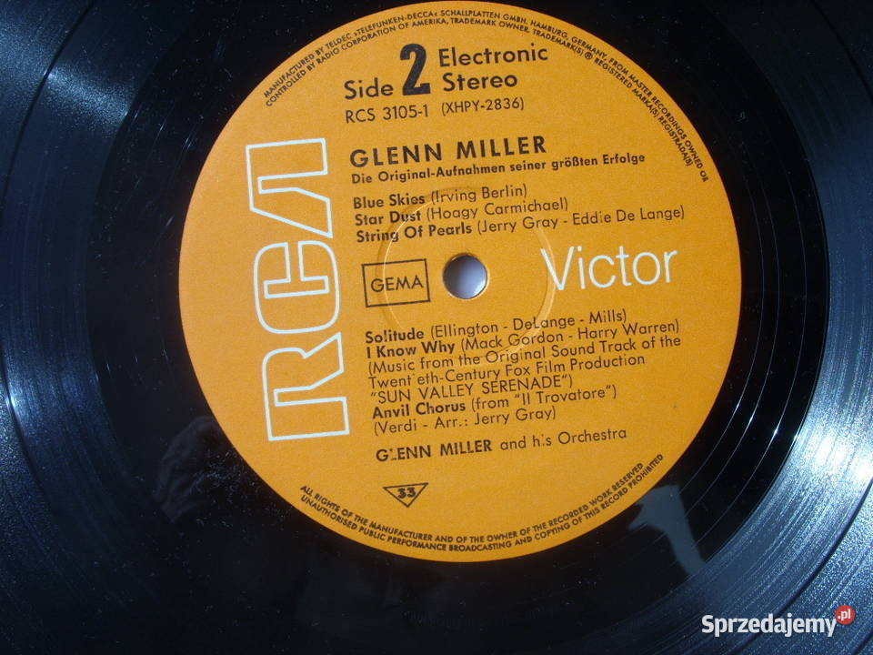 Jazz lp GLENN MILLER HIS ORCHESTRA 2 PLYTY