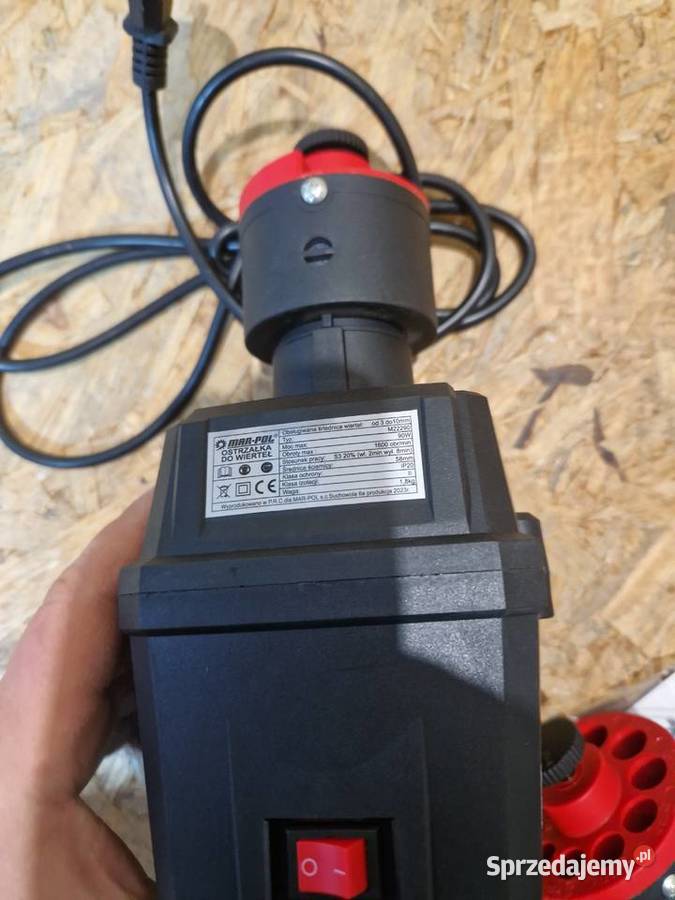 Ostrzałka elektryczna do wierteł 316 mm MarPol Głogowa sprzedam