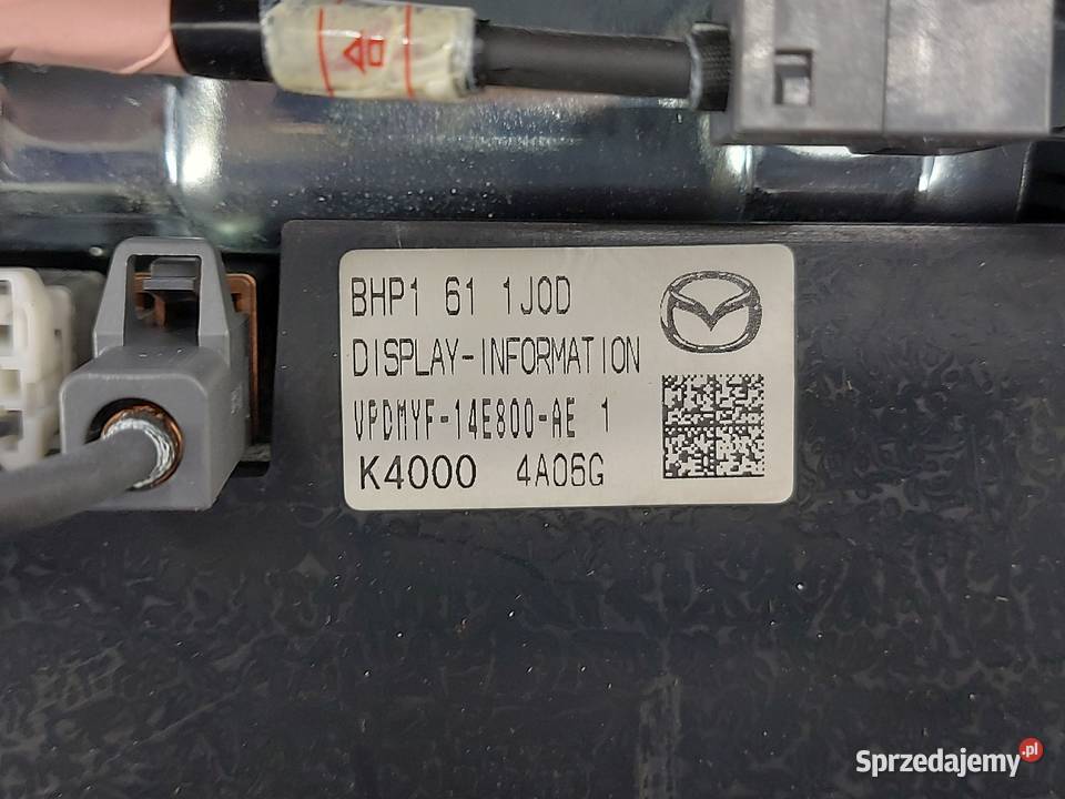 MAZDA 3 III BM 14r wyświetlacz moduł bluetooth świętokrzyskie Kielce