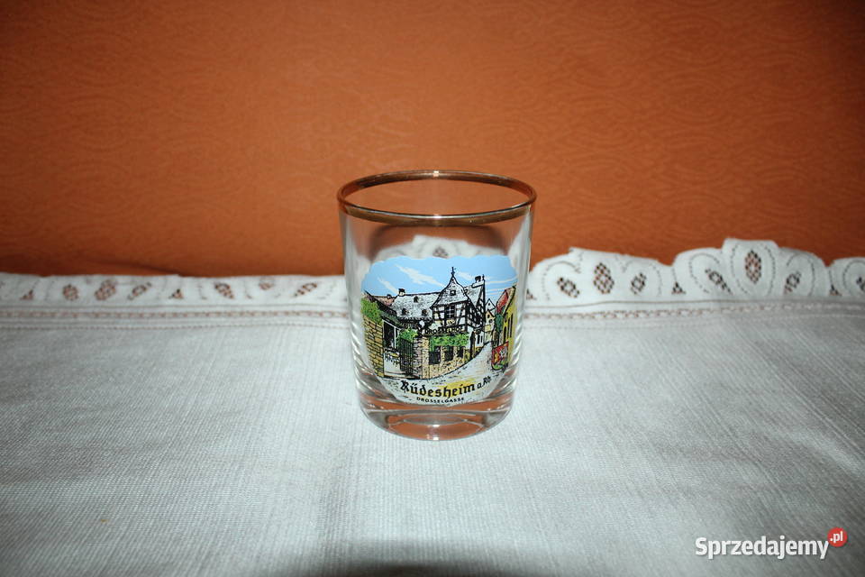 Szklanka Germany Rudesheim a RH Drosselgasse Chorzów
