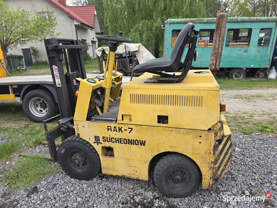 Wózek widłowy Rak Suchedniów 94r w stanie diesel Wózki widłowe Złoczew