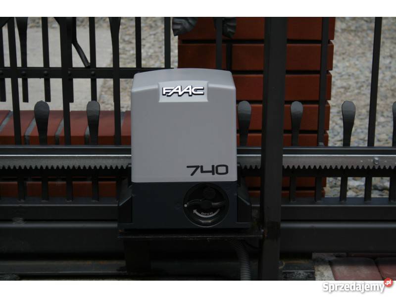 Serwis automatyki siłowników do bram Faac Warszawa