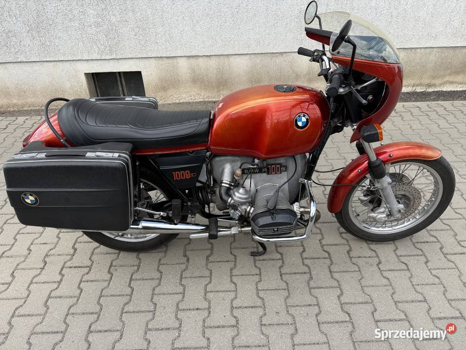 BMW R100S 1978 klasyk wielkopolskie Buk