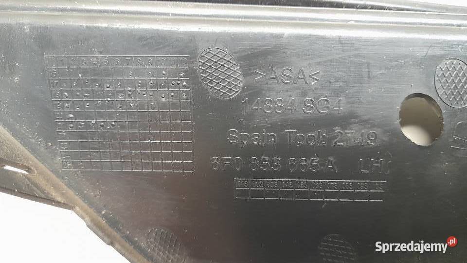 SEAT IBIZA 5 V RAMKA KRATKA ZDERZAKA LEWA PRZÓD Goleniów