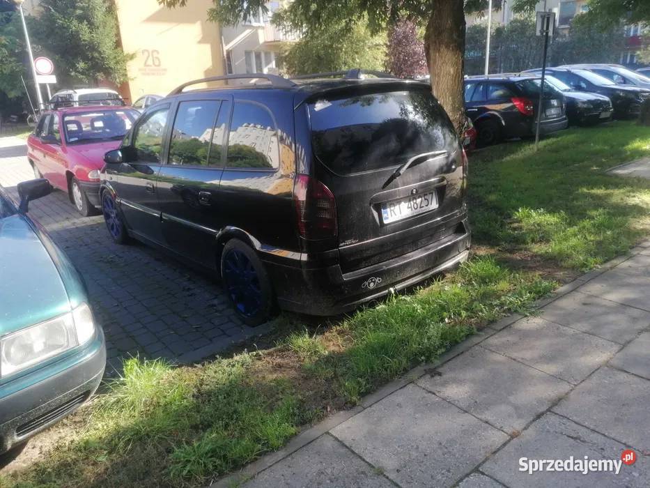 Opel zafira a 20 turbo opc bg uszkodzona podkarpackie Tarnobrzeg sprzedam