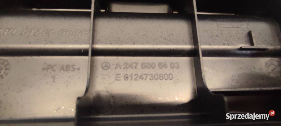 MERCEDES W247 OSŁONA BAGAŻNIKA A2476806403 dolnośląskie